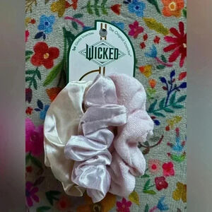 Wicked Glinda Scrunchie trio. New in package